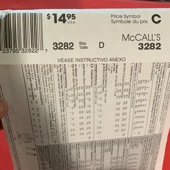 Costume pattern - Picture 3 of 5